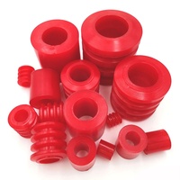 Rondelle amortissante en caoutchouc PU élastique, manchon de couplage en caoutchouc moulé par injection pour transmission industrielle