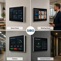 Panel de Control Inteligente para el Hogar, Tablet Android 15 de 10.1 Pulgadas para Montaje en Pared, PoE, 2GB de RAM, 16GB, Pantalla Táctil