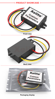 Convertidor DC-DC de 12V/24VDC a 5VDC 1A-5A para Tiras LED y Electrodomésticos, Diseño Compacto