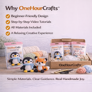 Kit de crochet positif DIY pour amigurumi, ensemble de tricot pour jouets en peluche avec fil isolant thermiquement pour débutants - Product Image 2