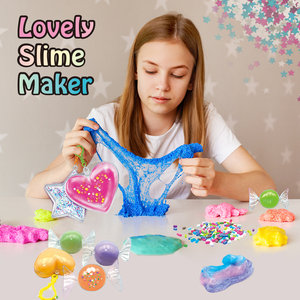 EN71 certificata nuvola melma spremere fai da te giocattolo Kit bella scienza esperimento per i bambini 10-12 anni soffice fango materiale per le ragazze - Product Image 2