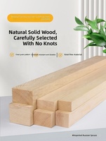 Factory Custom Solid Pine Wood Lumber Square Timber, Planks, and Strips for Bed Slats, Framing, and DIY Projects