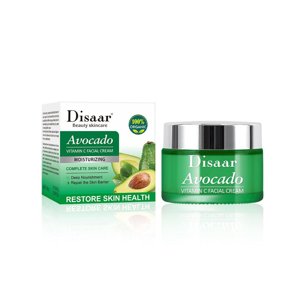 Crème visage hautement hydratante à l'avocat