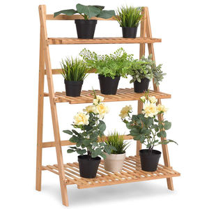 <span class=keywords><strong>Pot</strong></span> de fleurs pliable mobile <span class=keywords><strong>en</strong></span> <span class=keywords><strong>bambou</strong></span> Support pour plantes à usage intérieur pour balcon salon hall plancher <span class=keywords><strong>en</strong></span> bois design intérieur assaisonnement utilisation - Product Image 1