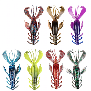 <span class=keywords><strong>Leurre</strong></span> souple en PVC Ned Rig 10cm 10g, imitation crevettes barbuées et vers d'<span class=keywords><strong>écrevisse</strong></span>s, pour la pêche en eau salée et douce, utilisation en rivière - Product Image 2