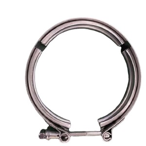 Kit de Abrazaderas de Acero Inoxidable Getitall de 5-4 Pulgadas con Brida Circular Pulida en Color Plata Espejo para Conexión de Tuberías - Product Image 4