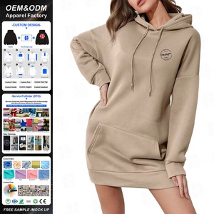 Commercio all'ingrosso di alta qualità Streetwear tinta unita francese <span class=keywords><strong>con</strong></span> ricamo in spugna <span class=keywords><strong>elegante</strong></span> da donna vendita calda moda donna lunga <span class=keywords><strong>felpa</strong></span> <span class=keywords><strong>con</strong></span> <span class=keywords><strong>cappuccio</strong></span> - Product Image 1