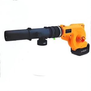 เครื่องเป่าลมแบบมือถือ ใช้แบตเตอรี่ลิเธียมแบบชาร์จได้ กำลังสูง 2 จังหวะ สำหรับใช้ในครัวเรือน เป่าหิมะและเก็บฝุ่น - Product Image 1