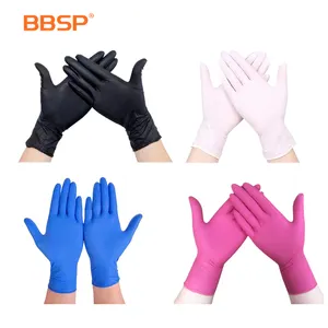 Blue Guantes – gants en Nitrile vert bon marché, résistant aux produits chimiques, de qualité alimentaire