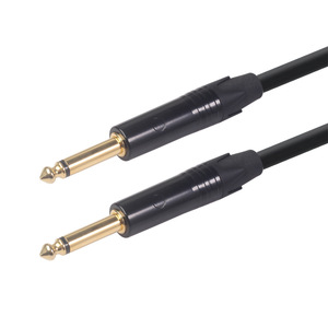 Câble audio professionnel <span class=keywords><strong>TRS</strong></span> <span class=keywords><strong>mono</strong></span> <span class=keywords><strong>jack</strong></span> mâle vers mâle 1,8 m 3 m 5 m 35 mm avec conducteur en cuivre nu pour guitare et microphone - Product Image 5