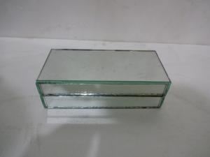 Caja Organizadora de Joyas de Reciente Llegada con Forma Rectangular y Cristal de Estilo Antiguo - Product Image 4