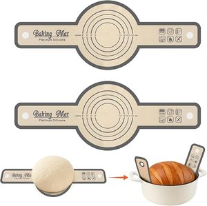 <strong>Silicone</strong> Bread Sling for Dutch Oven <strong>Baking</strong>, Easy Clean and Reusable Sourdough <strong>Silicone</strong> <strong>Baking</strong> Mat with Long Handles - Product Image 4
