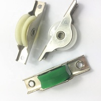 Rouleaux de fenêtre et de porte coulissante Quincaillerie de porte en alliage d'aluminium rouleau de roue de fenêtre coulissante en acier rouleau de fenêtre en nylon