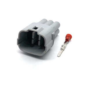 Conector de Sensor Impermeable de 6 Pines, Plástico Gris, Macho y Hembra, para Vehículos Suzuki, Toyota, Honda, Estándar IP20 Mo 161 - Product Image 2