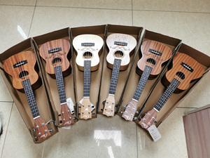 Vendita calda 23 pollici Soprano concerto tenore Ukulele bambini chitarra in legno con corde di Nylon inventario - Product Image 2