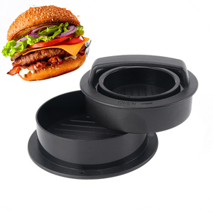 Kit de presse à viande Smash Burger Patty Smasher <span class=keywords><strong>Steak</strong></span> Maker avec brosse à sauce en silicone Cuisine domestique et outil de roucoulement de plaque de barbecue en plein air - Product Image 5