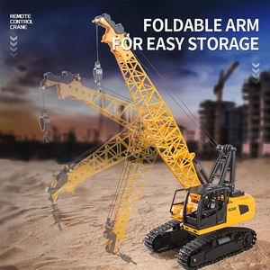 <span class=keywords><strong>Grue</strong></span> télé<span class=keywords><strong>commandée</strong></span> HUINA 13511 1/24, radiocommande 9 canaux, 360° °   Rail en métal et plastique rotatif - Product Image 4