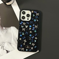 Les étuis en diamant de luxe de haute qualité couvrent la coque de téléphone portable Bling pour iphone 15 14 Pro max
