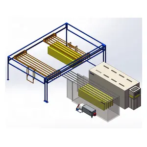 Système de revêtement en poudre manuel complet pour les fabricants industriels