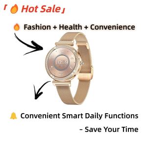 Reloj Inteligente I110-1 para Mujer, con Llamadas Bluetooth, Monitor de Frecuencia Cardíaca, Oxígeno en Sangre, Seguimiento <span class=keywords><strong>del</strong></span> Sueño, Salud Femenina, Recordatorio de Mensajes - Product Image 6
