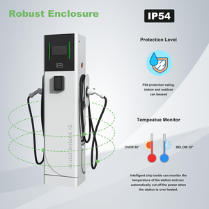 Stazione di <span class=keywords><strong>Ricarica</strong></span> EV AC <span class=keywords><strong>da</strong></span> Pavimento 14kW 22kW 44kW Certificata CE IP54 Tipo1/Tipo2/GB/T - Product Image 3