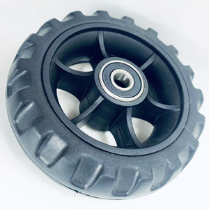 Rueda de Carrito de Juguete de Plástico de 4 Pulgadas con Neumático EVA para Carrito de Juguete - Product Image 3