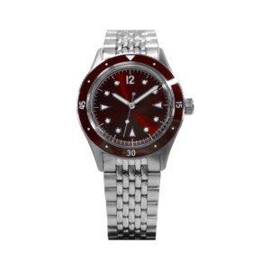 Montre de Plongée de Luxe pour Homme OEM Personnalisée avec Mouvement Miyota 9039, en Acier Inoxydable, Lumineuse, Étanche 10 ATM, Verre Saphir, Aiguilles, 30 mm - Product Image 2