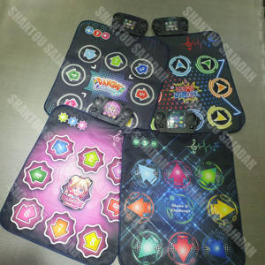 <span class=keywords><strong>Tapis</strong></span> de danse de musique <span class=keywords><strong>interactif</strong></span> pour adultes <span class=keywords><strong>Tapis</strong></span> de jeu de rythme multifonctionnel sur le thème des dessins animés colorés avec divers effets sonores - Product Image 2