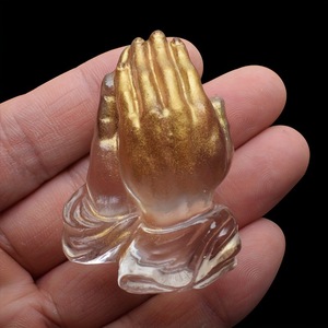 Silicone <b>Mold</b> <b>Hands</b> Clasped In Prayer For Resin DIY Candle Making Epoxy Ornament <b>Mold</b> - Product Image 3