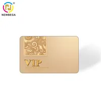 Biglietto regalo vip con iscrizione in PVC personalizzato con codice QR