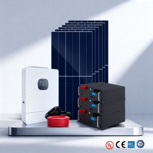 Kit complet 10 kW, 10 000 W hors réseau, onduleur 10 kW MPPT fixe, panneaux solaires 10 kW, 24 heures, CE/TUV, système photovoltaïque PV solaire - Product Image 1
