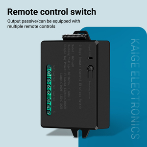 Thiết kế phổ biến A20 110V 220V 2 kênh điều khiển từ xa chuyển tiếp cho chiếu sáng <span class=keywords><strong>433MHz</strong></span> RF chuyển tiếp không dây - Product Image 4