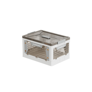 Five Doors Plastic Folding <strong>Storage</strong> Organizer <strong>Boxes</strong> With Wheels Sundries Collapsible <strong>Storage</strong> Box - Product Image 3