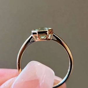 ซินฟลาย ขายส่ง แหวนทองคำแท้ 18k ประดับพลอยทัวร์มาลีนสีเขียวมิ้นท์ - Product Image 3