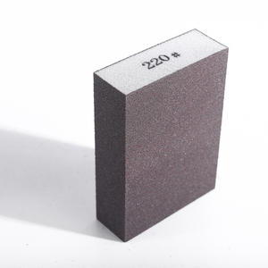 Bloque de Lijado de Esponja de Cuatro Lados, Papel de <span class=keywords><strong>Lija</strong></span> Ultrafino Resistente <span class=keywords><strong>al</strong></span> <span class=keywords><strong>Agua</strong></span> para Madera, Ladrillo, Muebles, Modelos, Pulido y Lijado - Product Image 6