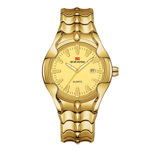 VAVA VOOM 2399 Nouvelle montre pour homme, montre à quartz haut de gamme, calendrier, étanche, personnalisée, décontractée, noire, personnalité unique, logo de marque - Product Image 4