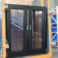 MINGLEI-Ventanas abatibles de aluminio con eficiencia energética, estilo europeo, triple acristalamiento, ventanas pasivas