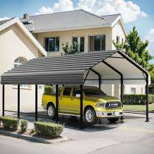 <span class=keywords><strong>Abri</strong></span> <span class=keywords><strong>de</strong></span> voiture en métal étanche 12 'x 20', auvent en aluminium pour véhicules, <span class=keywords><strong>abri</strong></span> extérieur facile à assembler - Product Image 5