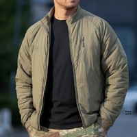 Veste d'hiver streetwear pour homme, col montant, épaisse, coupe-vent, pour temps froid