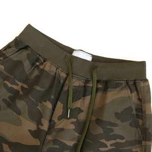 Pantalones Cortos Bermuda para Hombre con Estampado de Camuflaje, Cintura con Cordón, Ropa Casual para Exteriores, Tejido de Poliéster Transpirable, Corte Medio - Product Image 3