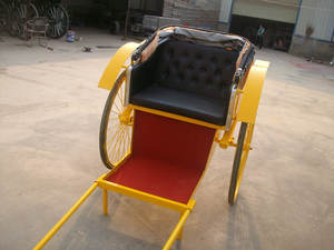 Transport spécial à vendre Wagon tiré à la main inspiré des pousse-pousse de Chine - Product Image 6