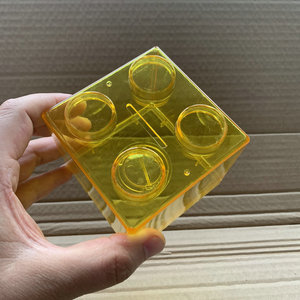 핫 세일 접합 플라스틱 블록 돼지 저금통 어린이 장난감 돈 상자 - Product Image 5