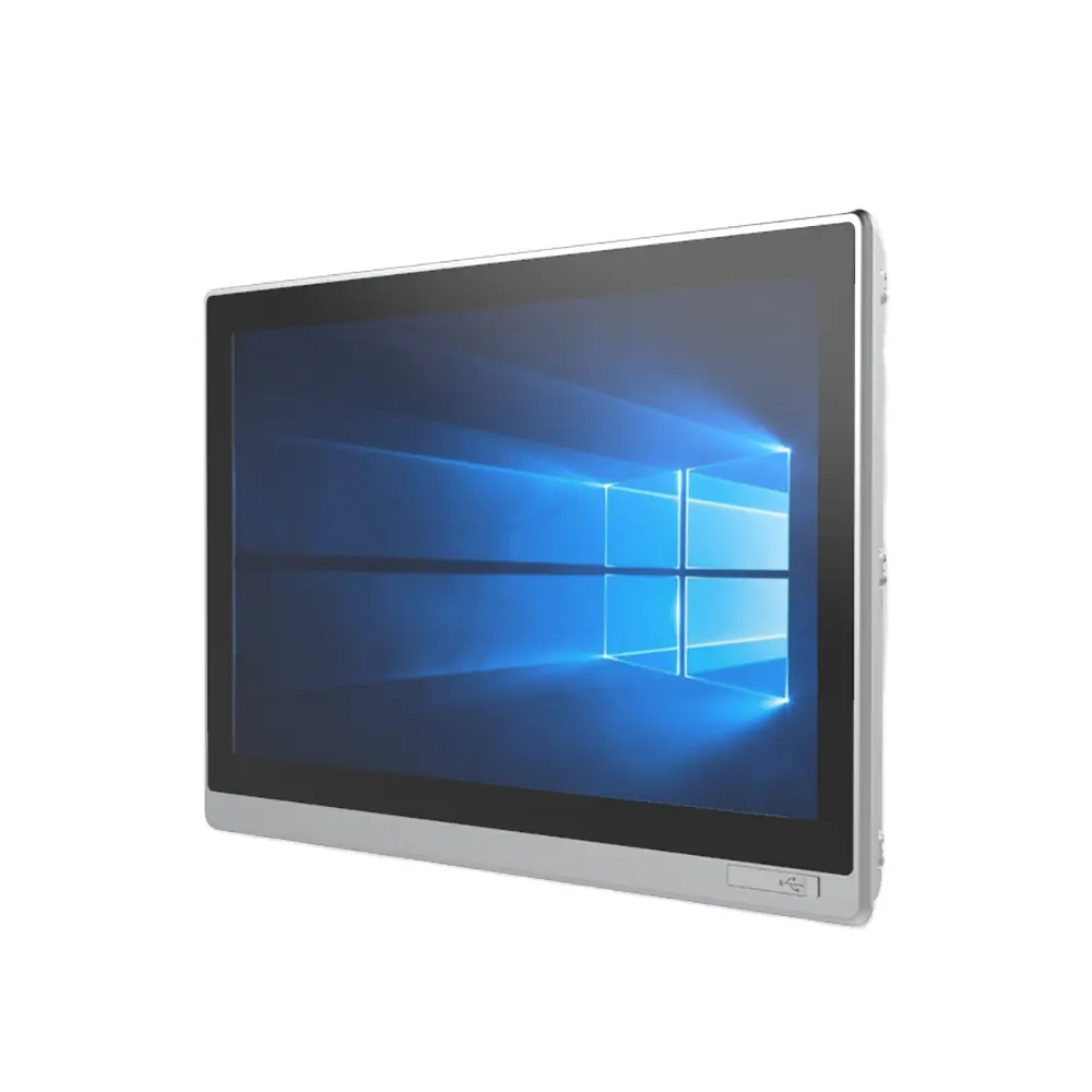 Embedded Panel PC Industrie 18,5 Zoll IP65 LCD gehärtetes Glas Bildschirm | Bedienfeld PC