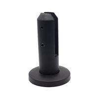 Design moderne Prix d'usine Balcon extérieur Extérieur en acier inoxydable Base ronde Rampe en verre