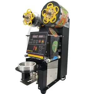 95Mm Afdichting Diameter Professionele Intelligente Volautomatische Cup Sealmachine Sealer Voor Plastic Papier Taza De Plastico 300