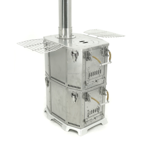 <span class=keywords><strong>Stufa</strong></span> Portatile da Esterno Antivento per Tenda da Campeggio, Camino per Riscaldamento Invernale, Braciere <span class=keywords><strong>a</strong></span> <span class=keywords><strong>Legna</strong></span> Fai da Te - Product Image 4