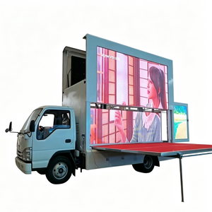 Pantalla LED para Camión, Montada en 3 Lados, Caja de Pantalla LED Digital P4 de 16 pies, 18 pies, Caja LED de 9 pies para Venta, Caja de Cartelera LED Montada - Product Image 1
