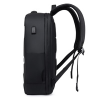 Nouveau sac à dos pour ordinateur portable pour hommes polyvalent USB étanche Oxford voyage pochette pour ordinateur portable géométrique fermeture éclair
