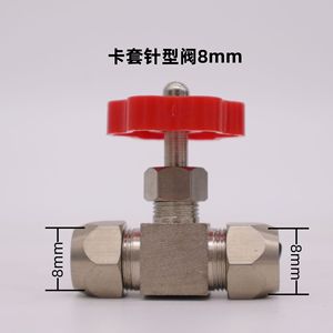 Dk Needle Valve Brass Body Straight Through High Pressure Water Control Knob Adjustment - Product Image 4