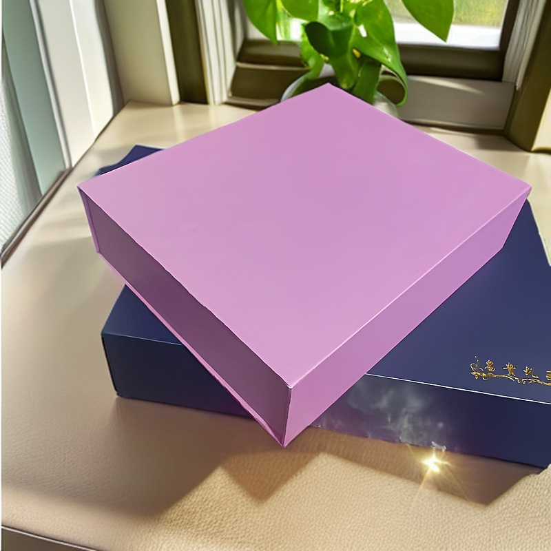 Purple - Hollow Dimensions Top and Bottom Cover